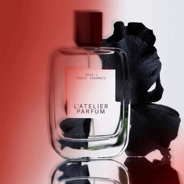 Douce Insomine 50ml perfume by L'Atelier Parfum – Gourmand and Floral fragrance bottle